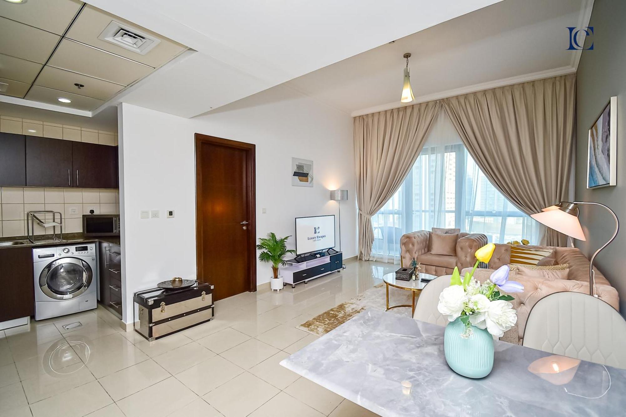 Luxury Escapes - 1Br Home With Stunning Marina View - Bay Central Marina Dubai Luaran gambar