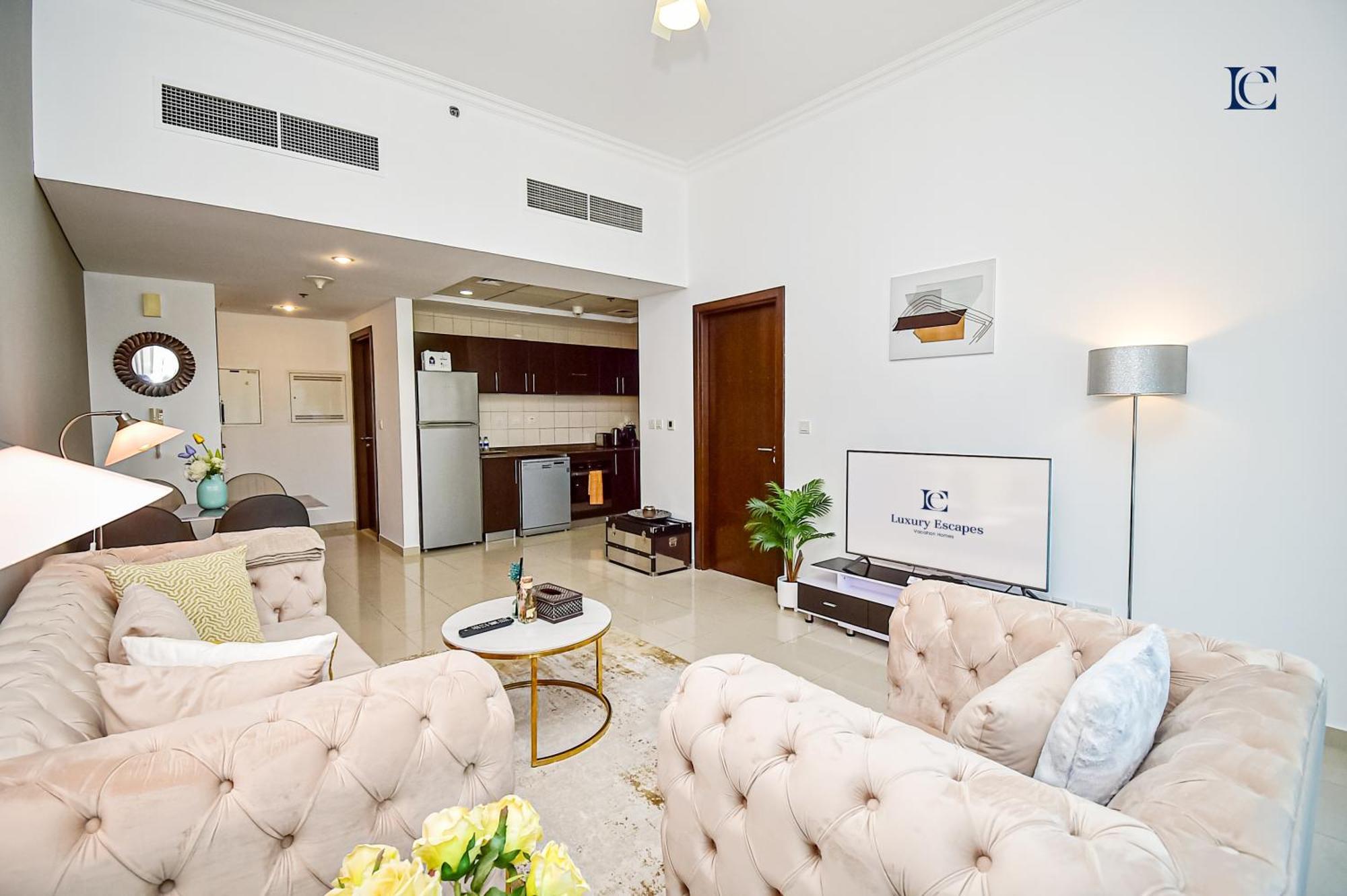 Luxury Escapes - 1Br Home With Stunning Marina View - Bay Central Marina Dubai Luaran gambar