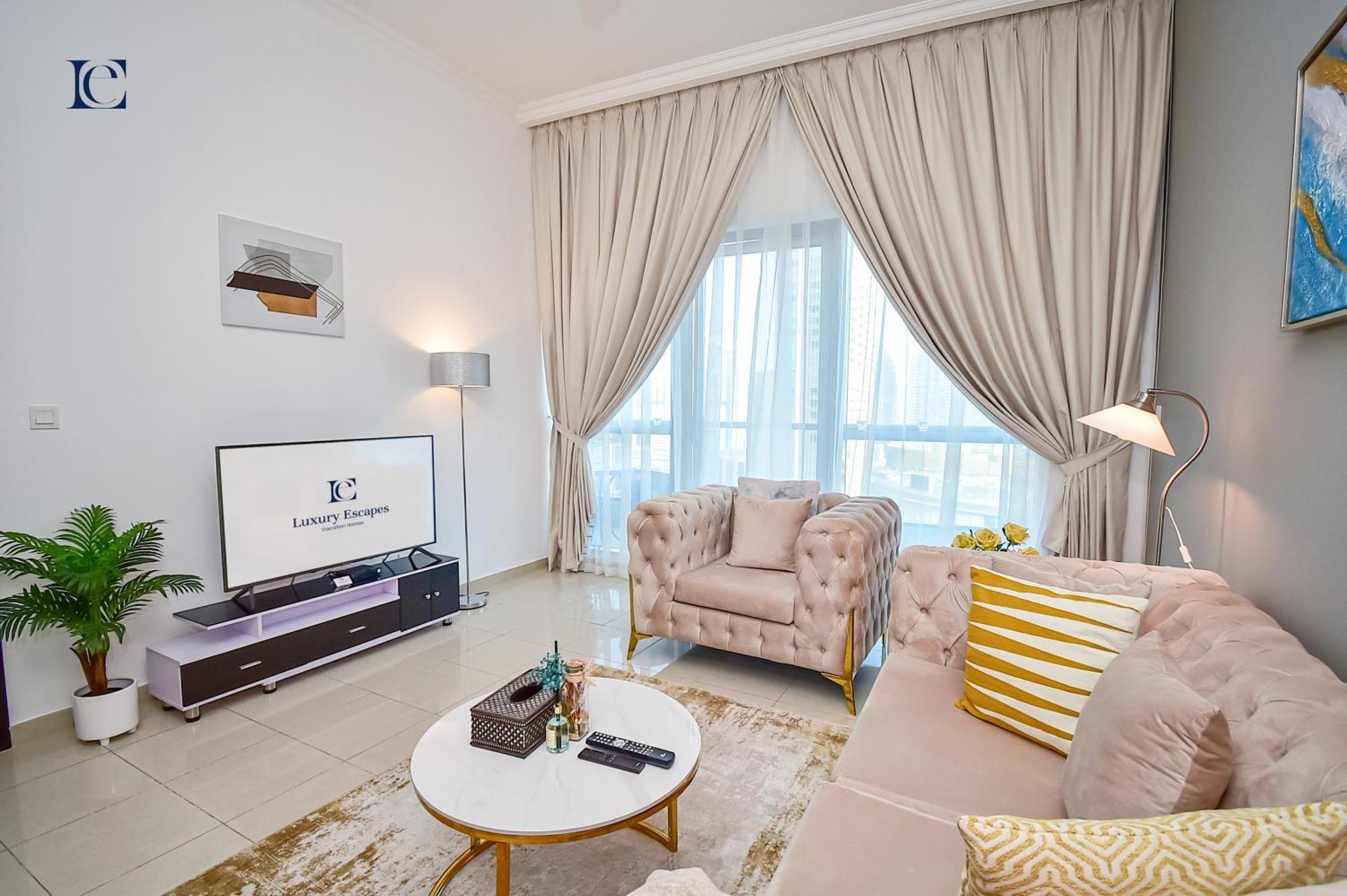 Luxury Escapes - 1Br Home With Stunning Marina View - Bay Central Marina Dubai Luaran gambar