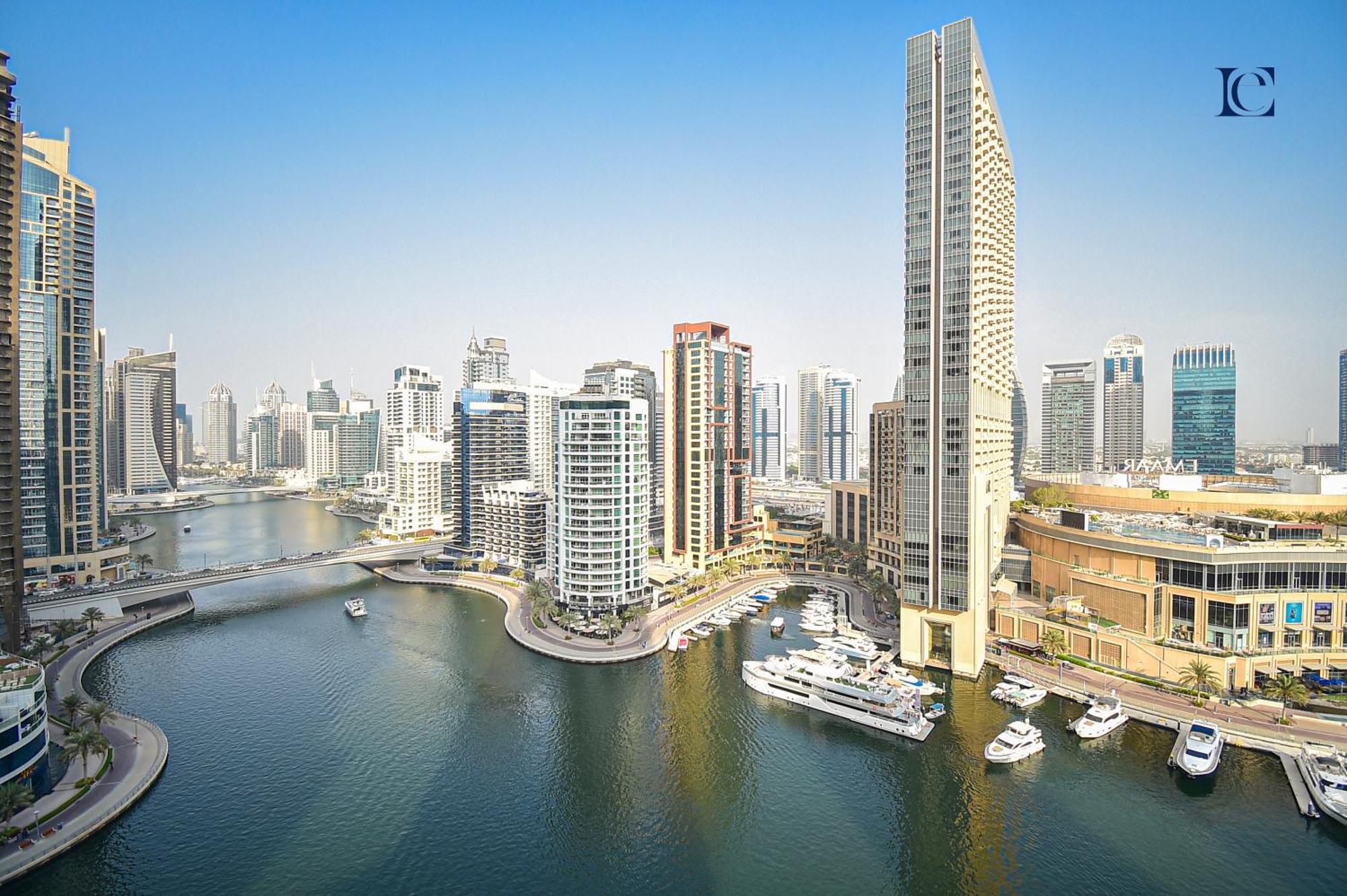 Luxury Escapes - 1Br Home With Stunning Marina View - Bay Central Marina Dubai Luaran gambar