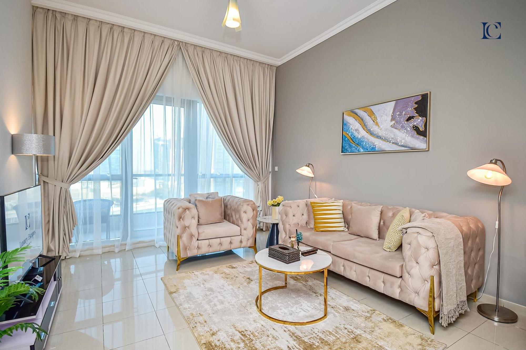 Luxury Escapes - 1Br Home With Stunning Marina View - Bay Central Marina Dubai Luaran gambar